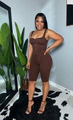 Ribbed & Ready Capri Set