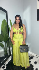 Soft Girl Pant set (Olive)