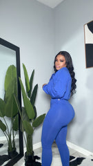 Off Duty Set (royal blue)