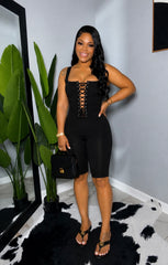 Ribbed & Ready Capri Set